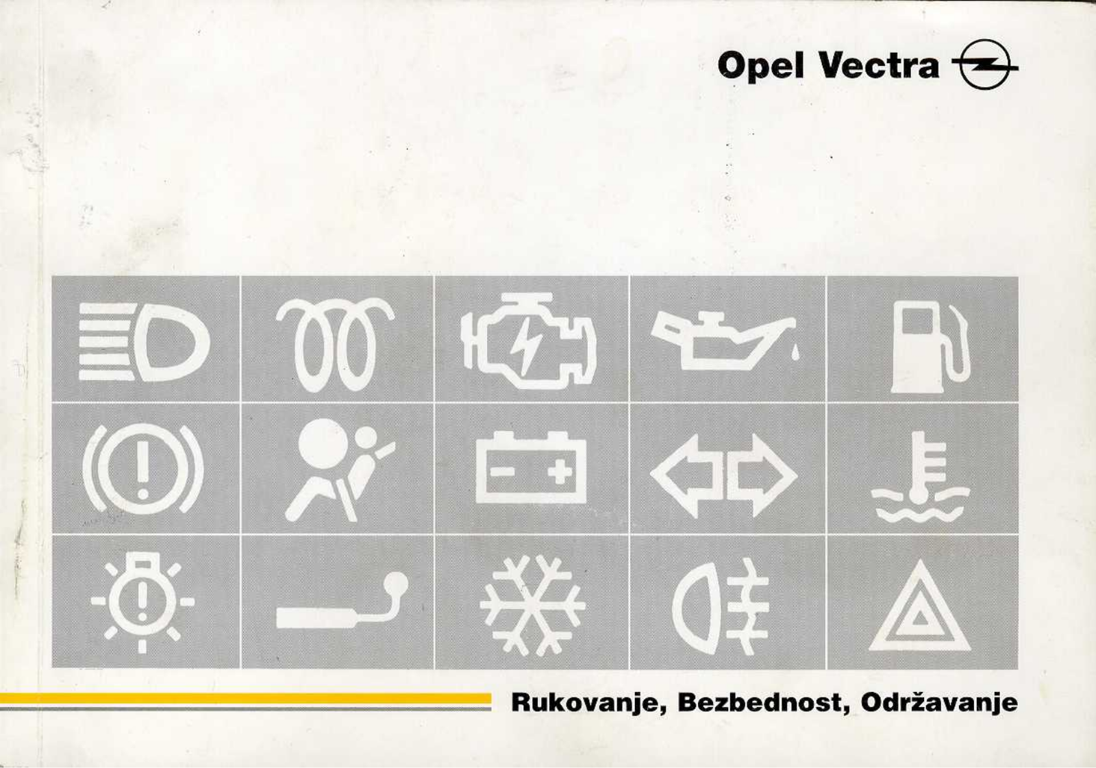 Opel VECTRA User Manual