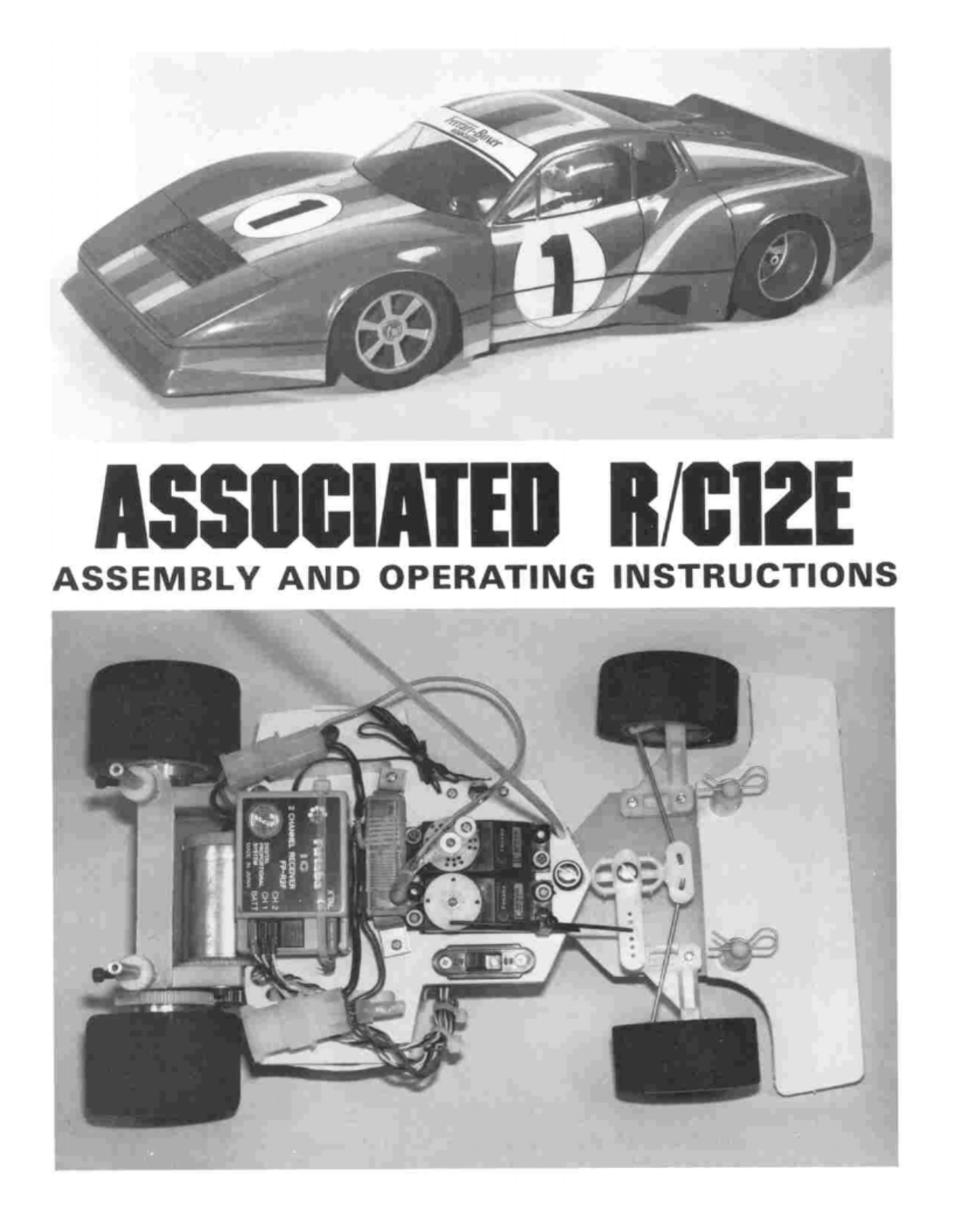 TA RC12E Assembly And Operating Instructions Manual