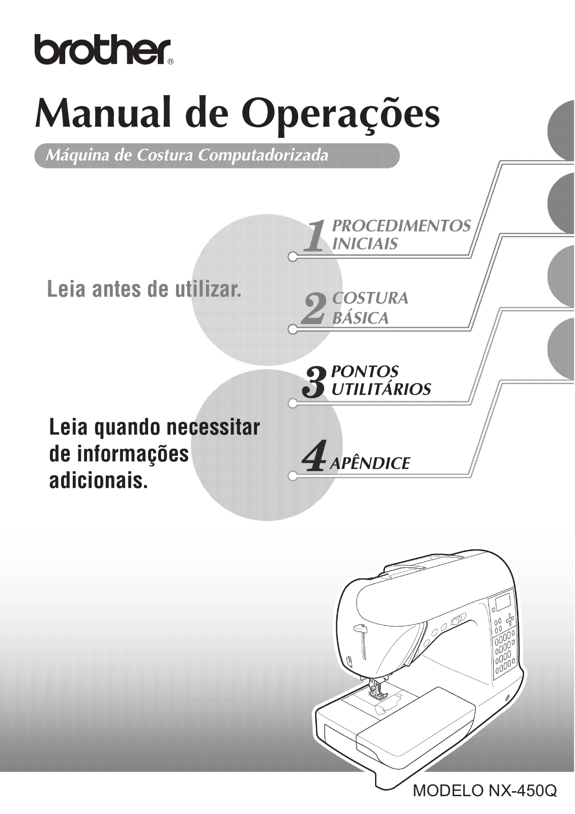 Brother NX-450, NX-450Q User's Guide