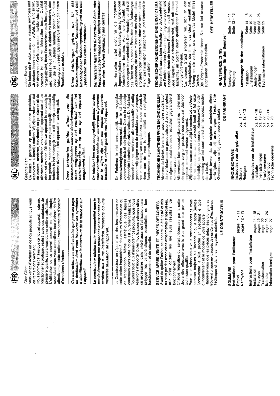 Aeg FNG801.2W1, FNG901.2M User Manual