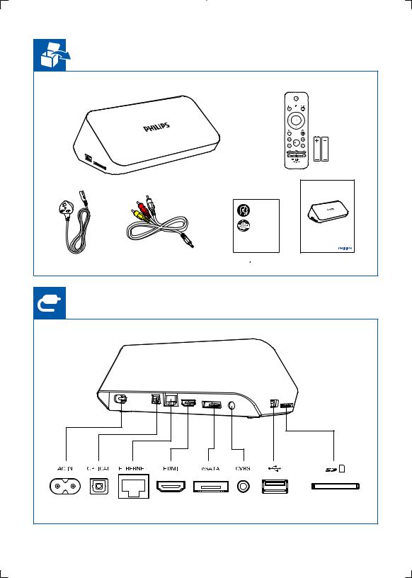 Philips HMP7001 Quick start guide