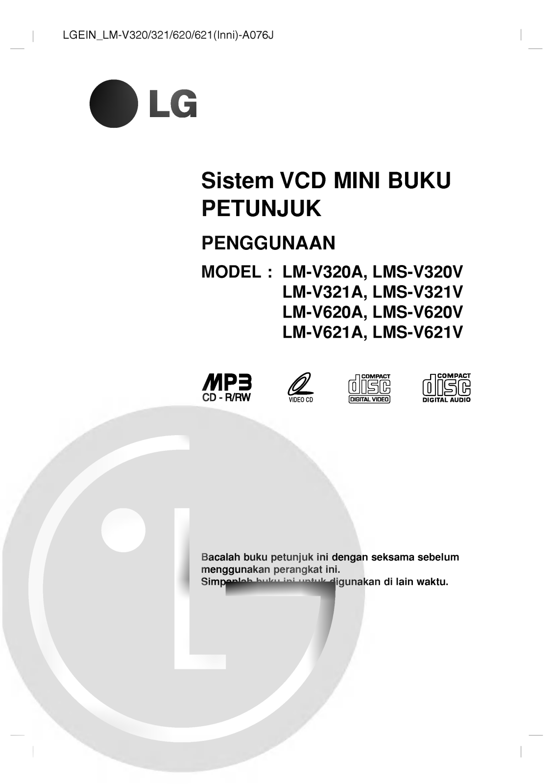LG LM-V320A Manual book