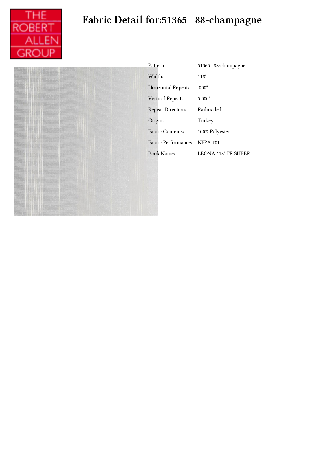 Duralee CRAL3919 Specifications - ManualMachine.com