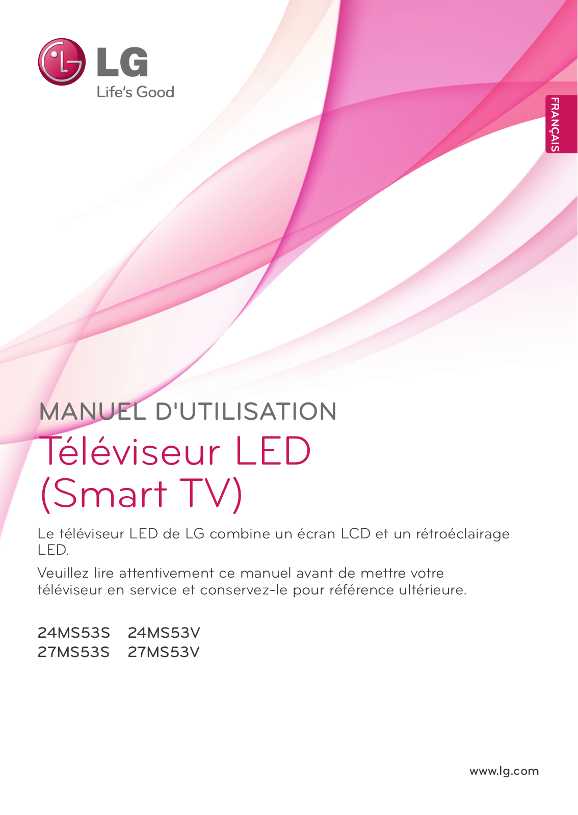 LG 24MS53S-PZ User manual