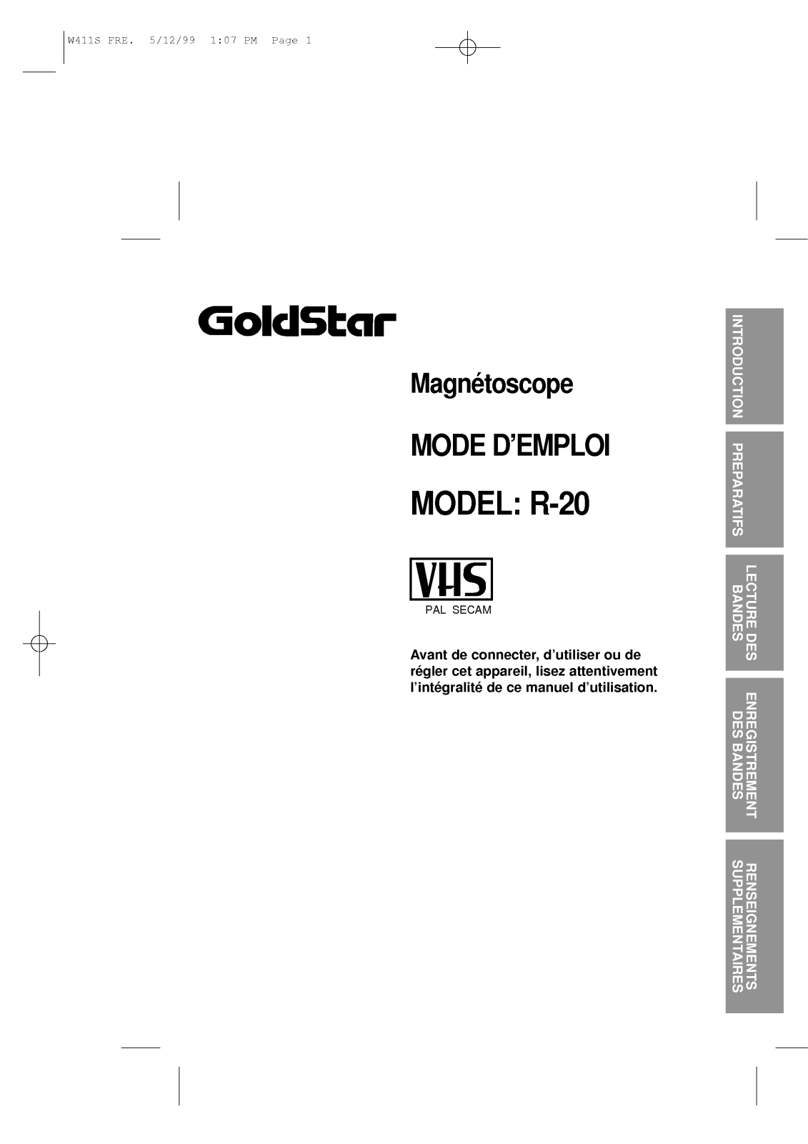 LG R-20 User Manual