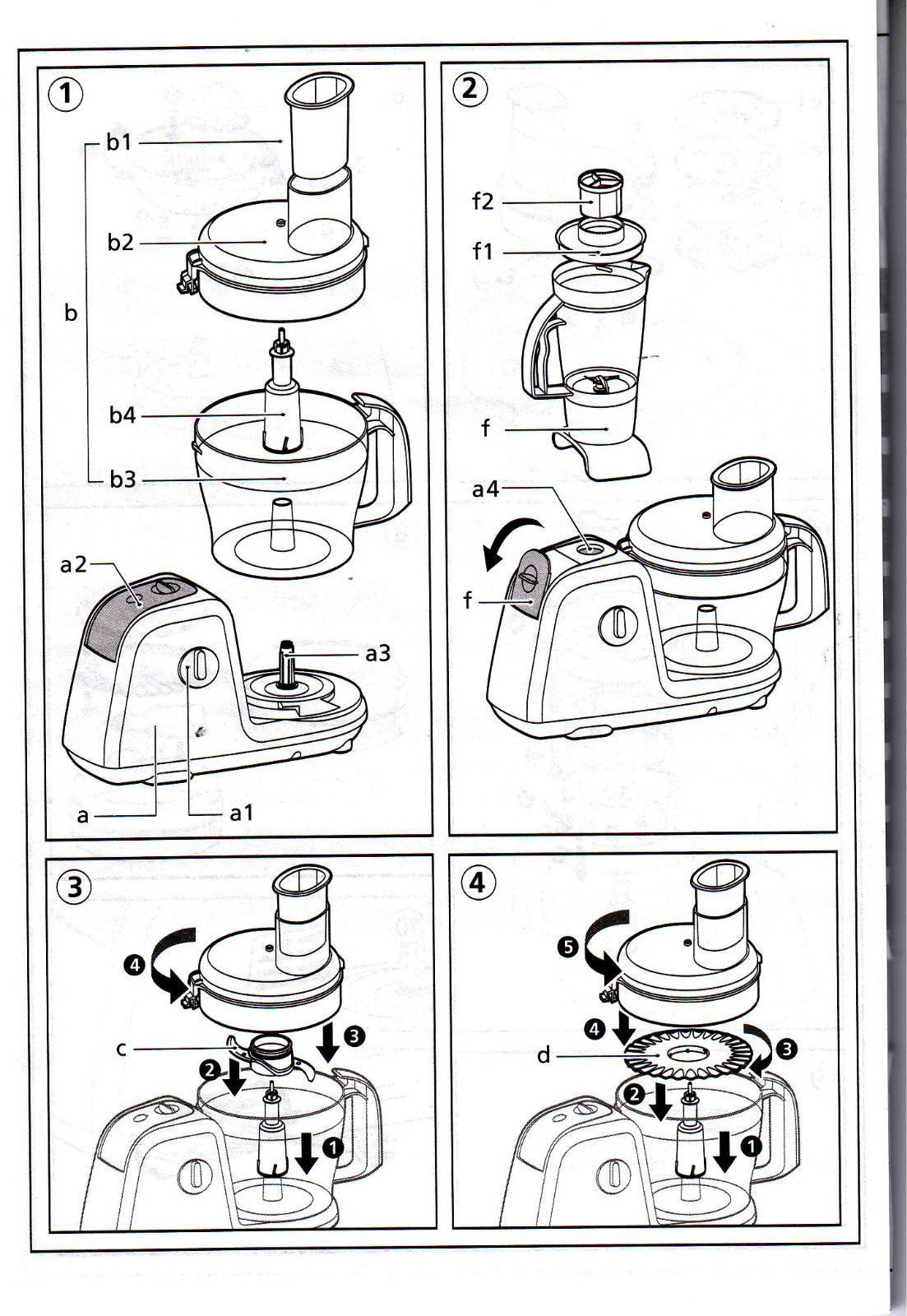 Tefal FP3011 User Manual