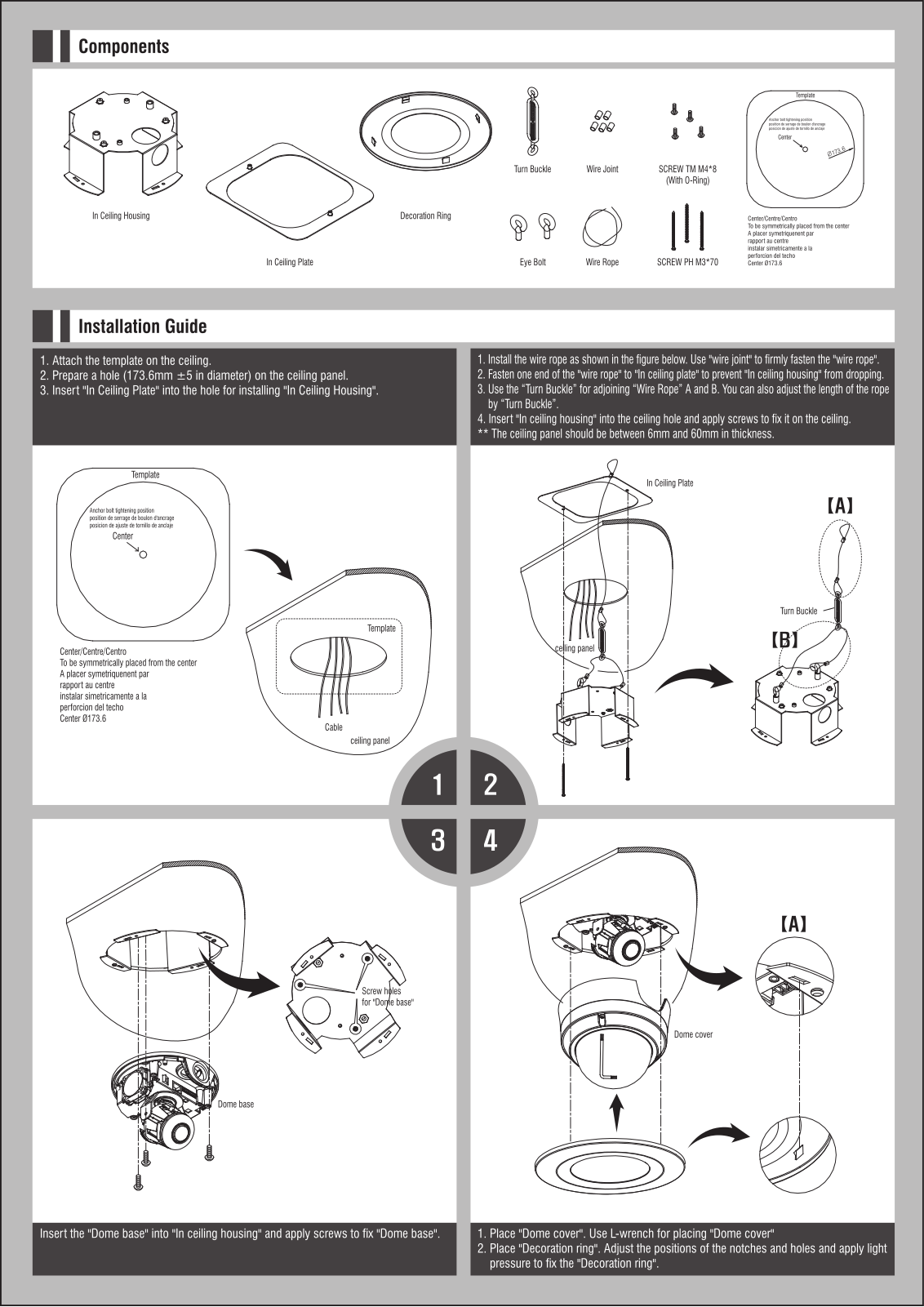 Speco O2DFM2 User Manual