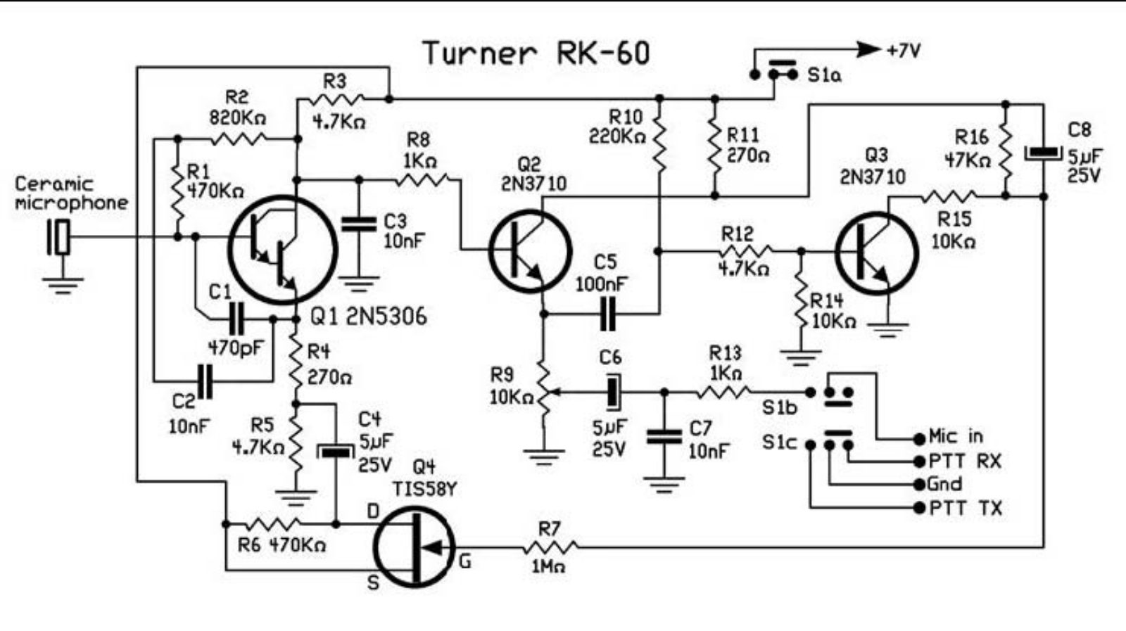 Turner RK60 Schematics - ManualMachine.com