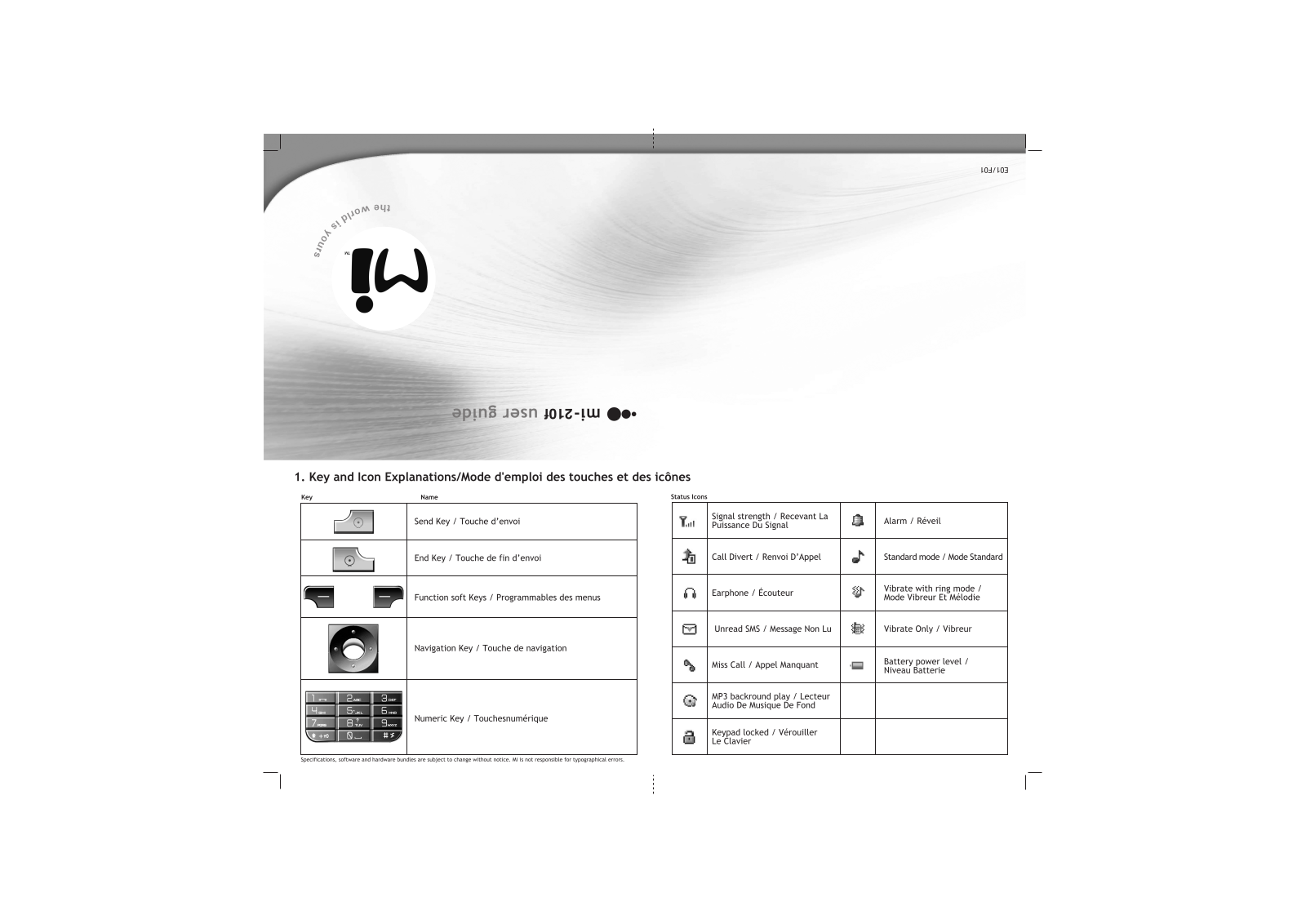 Mi-fone MI-210F User Manual - ManualMachine.com