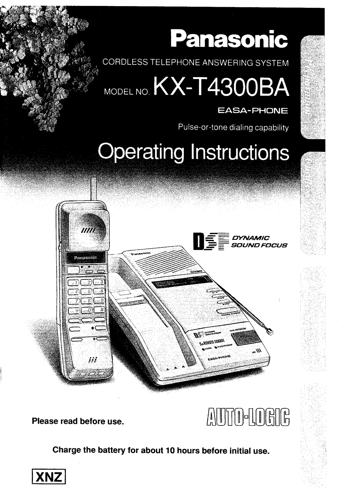 Panasonic KX-T4300BA User Manual