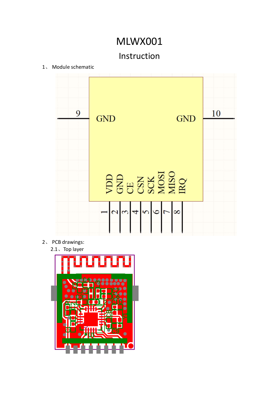 JIANGSU MULIN INTELLIGENCE ELECTRIC MLWX001 Users manual