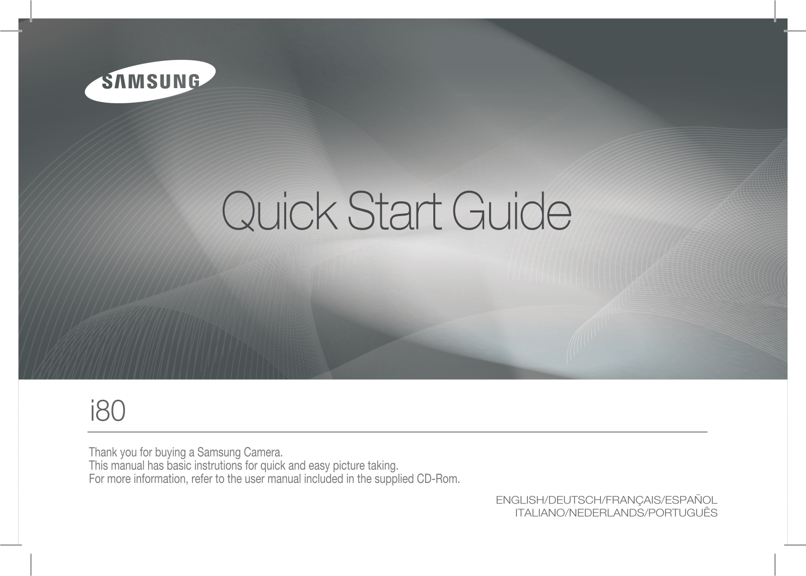 Samsung I80 User Manual