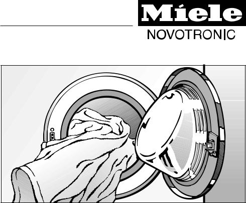 Miele Distinction 500 Operating instructions