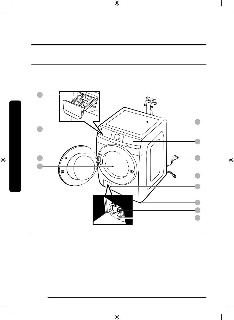 Samsung WF50T8500AV INSTALLATION INSTRUCTIONS AND OPERATION MANUAL