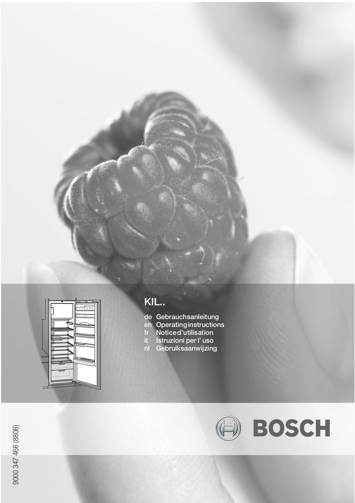 BOSCH KIL23472 User Manual