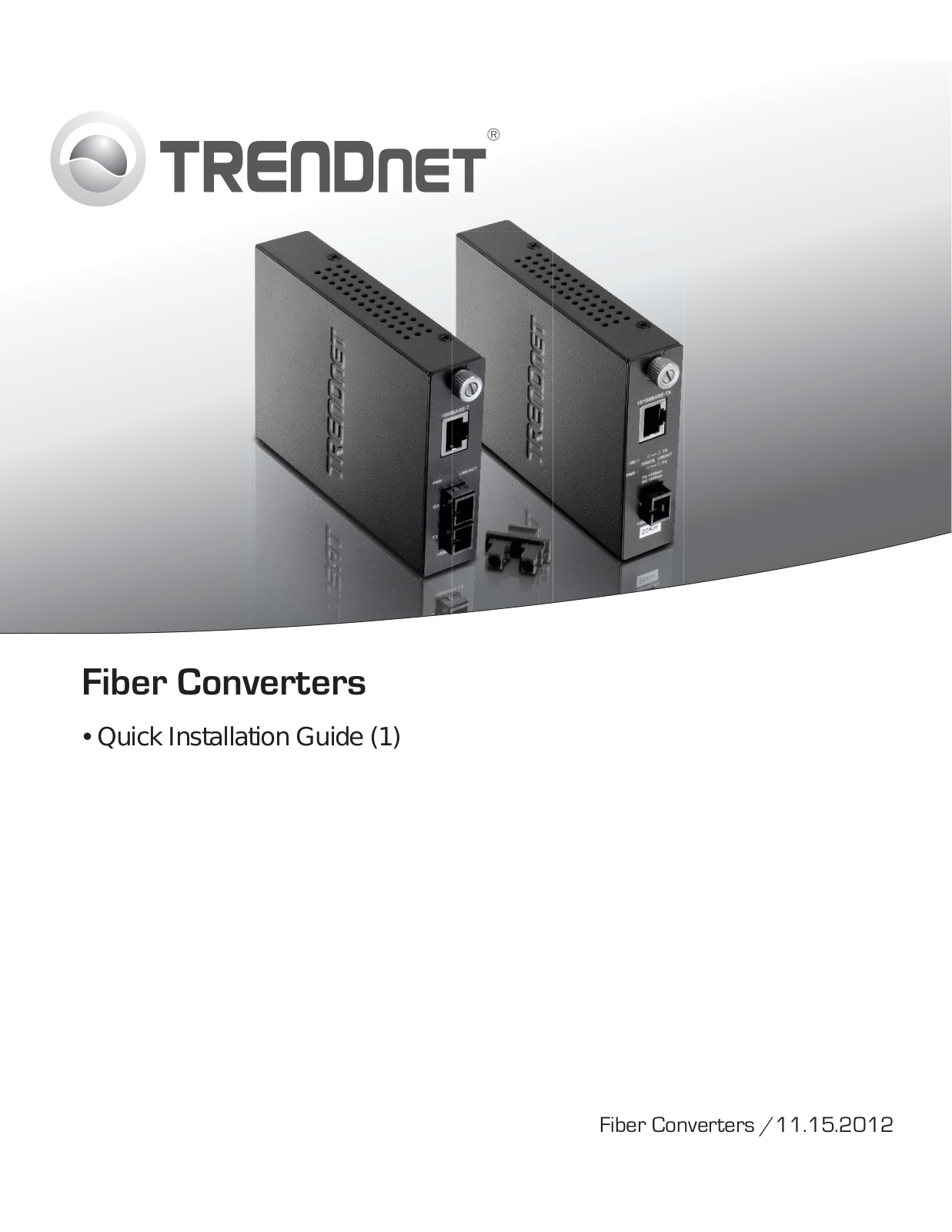 Trendnet TFC-15MS100 User Manual