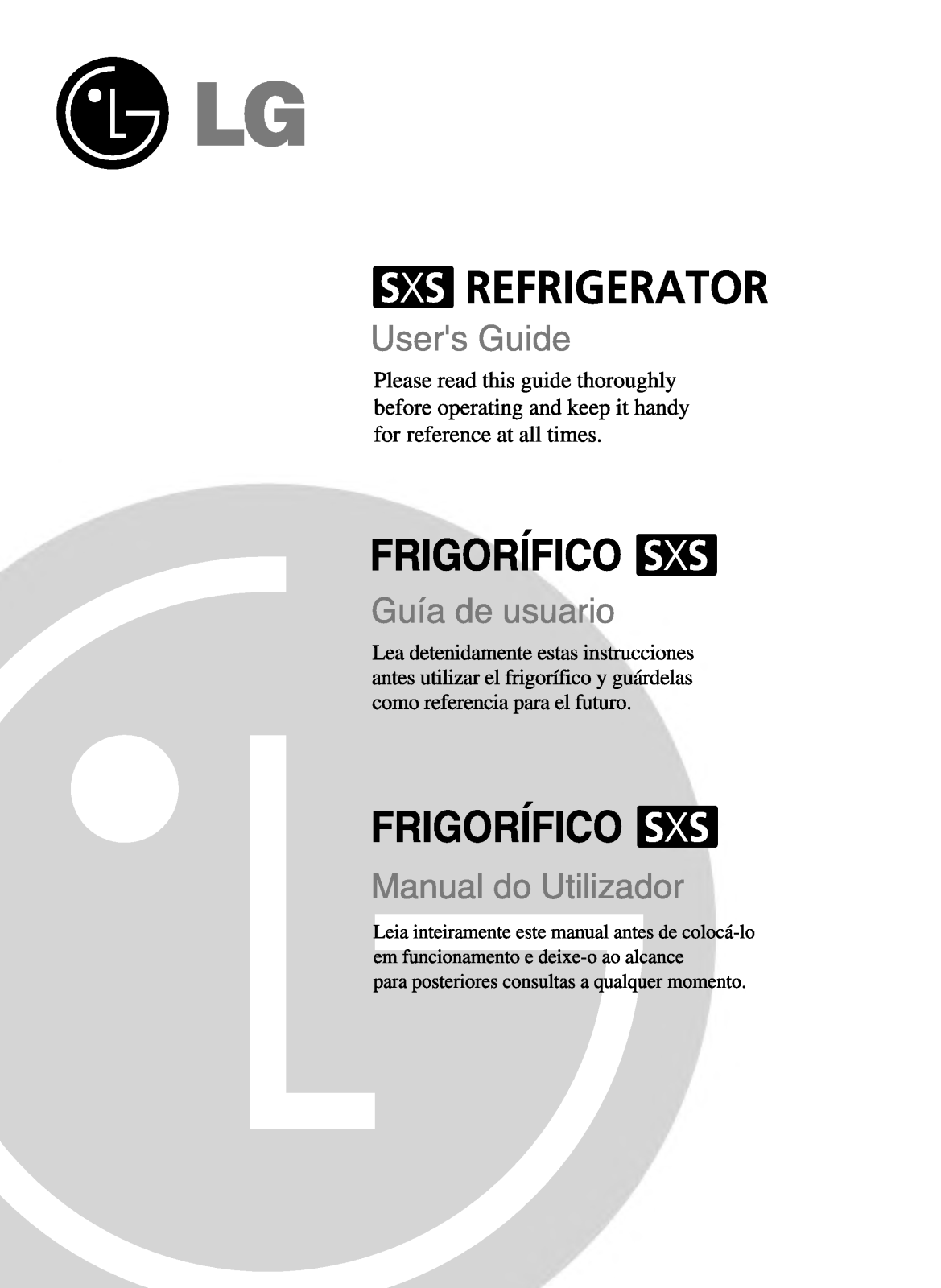 Lg LR-27SPT1A user Manual