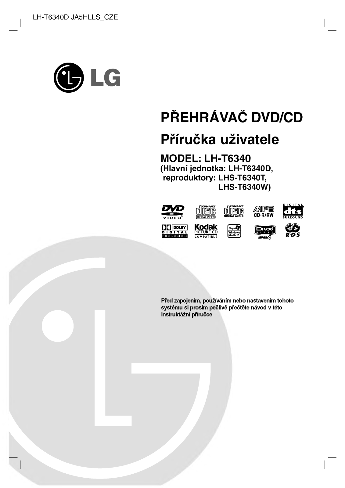 Lg LH-T6340 User Manual