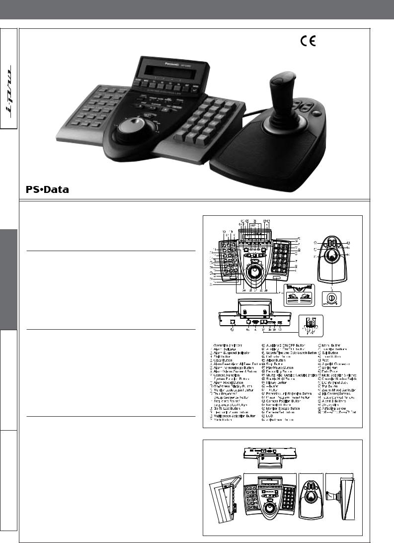 Panasonic Wv-Cu950 User Manual