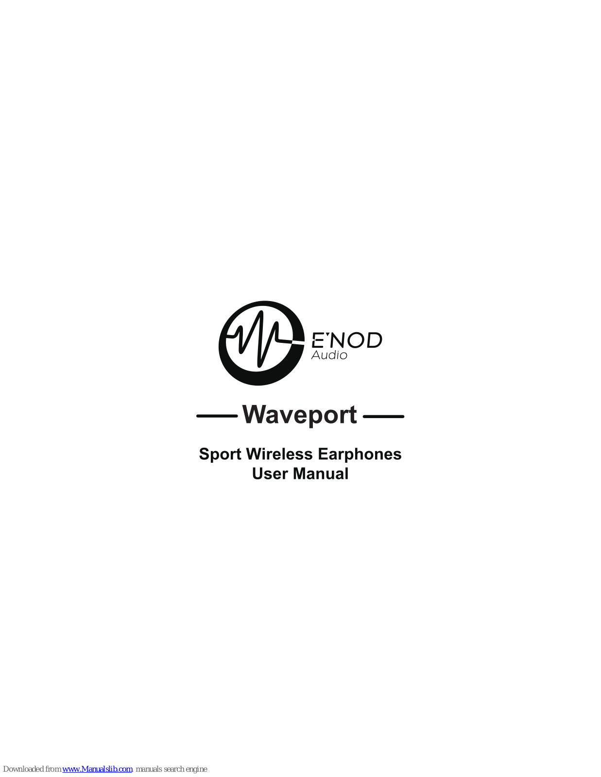 Enod WAVEPORT, EAE-202 User Manual