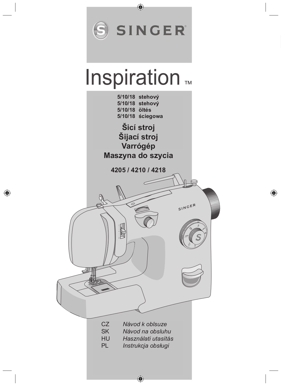 Singer INSPIRATION 4218 User Manual