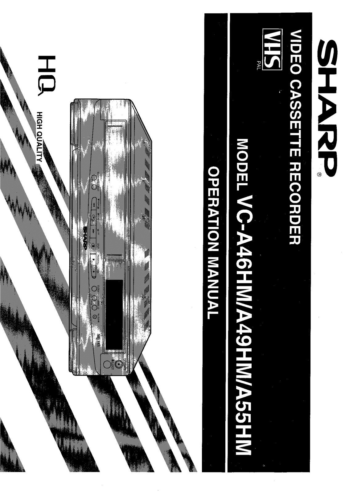 Sharp VCA46HM User Manual