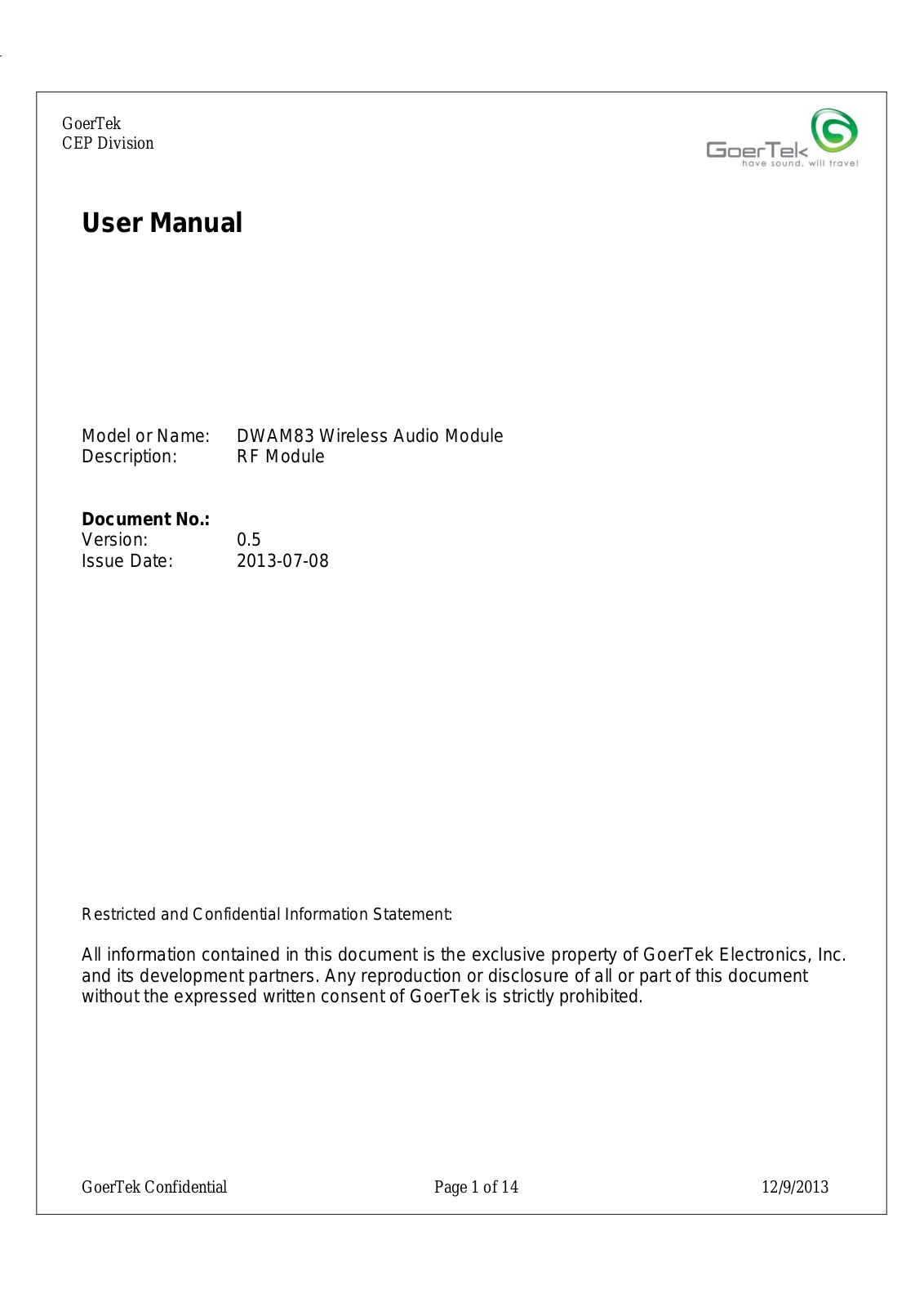 Sony 1492549 User Manual