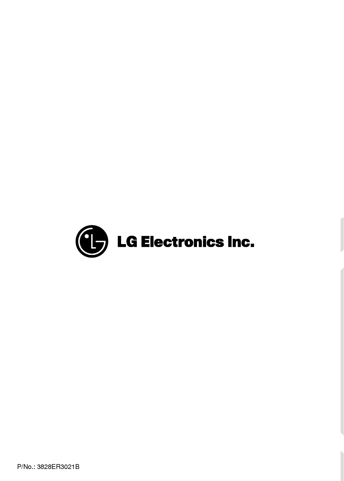 LG WD-1025FB User Manual