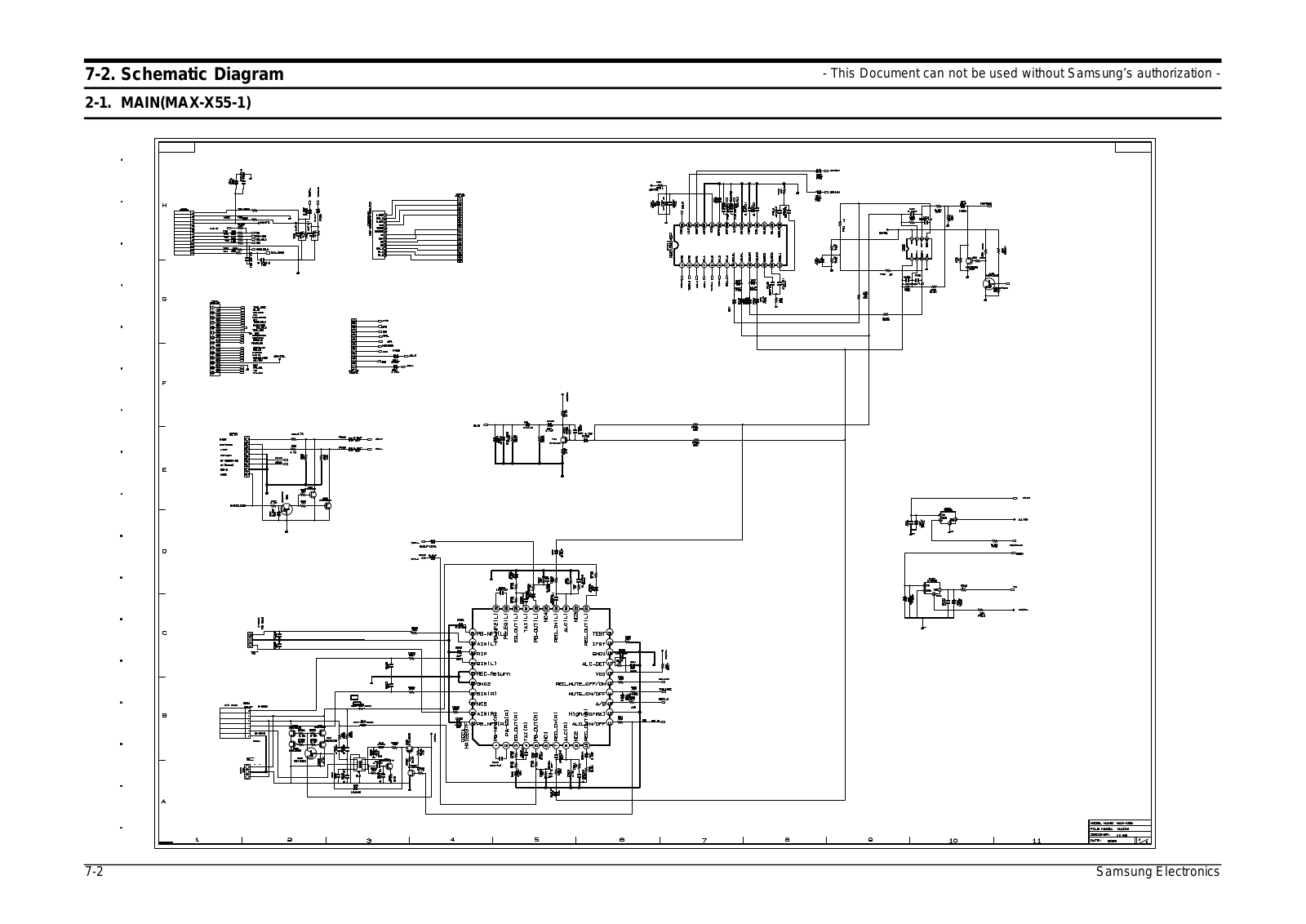 Samsung MAX-X55-1 Diagram