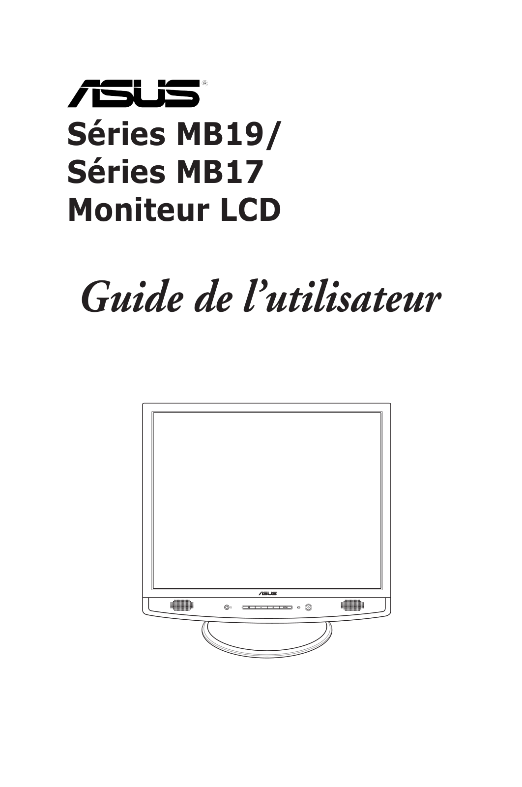 ASUS MB19TU User Manual