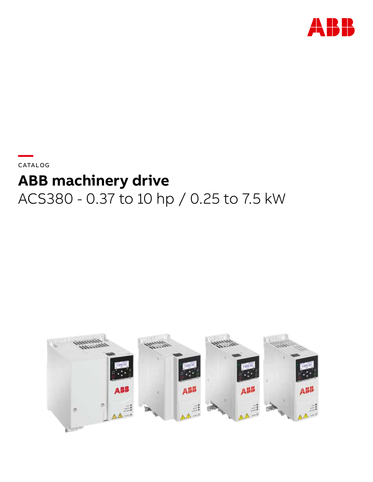 ABB ACS380 Technical Catalog