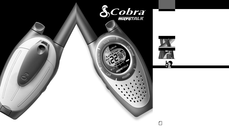 Cobra Electronics PR3100 Users manual