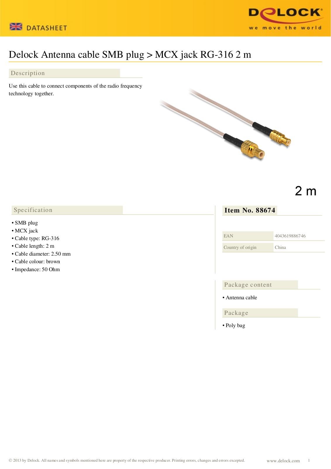 DeLOCK 88674 User Manual