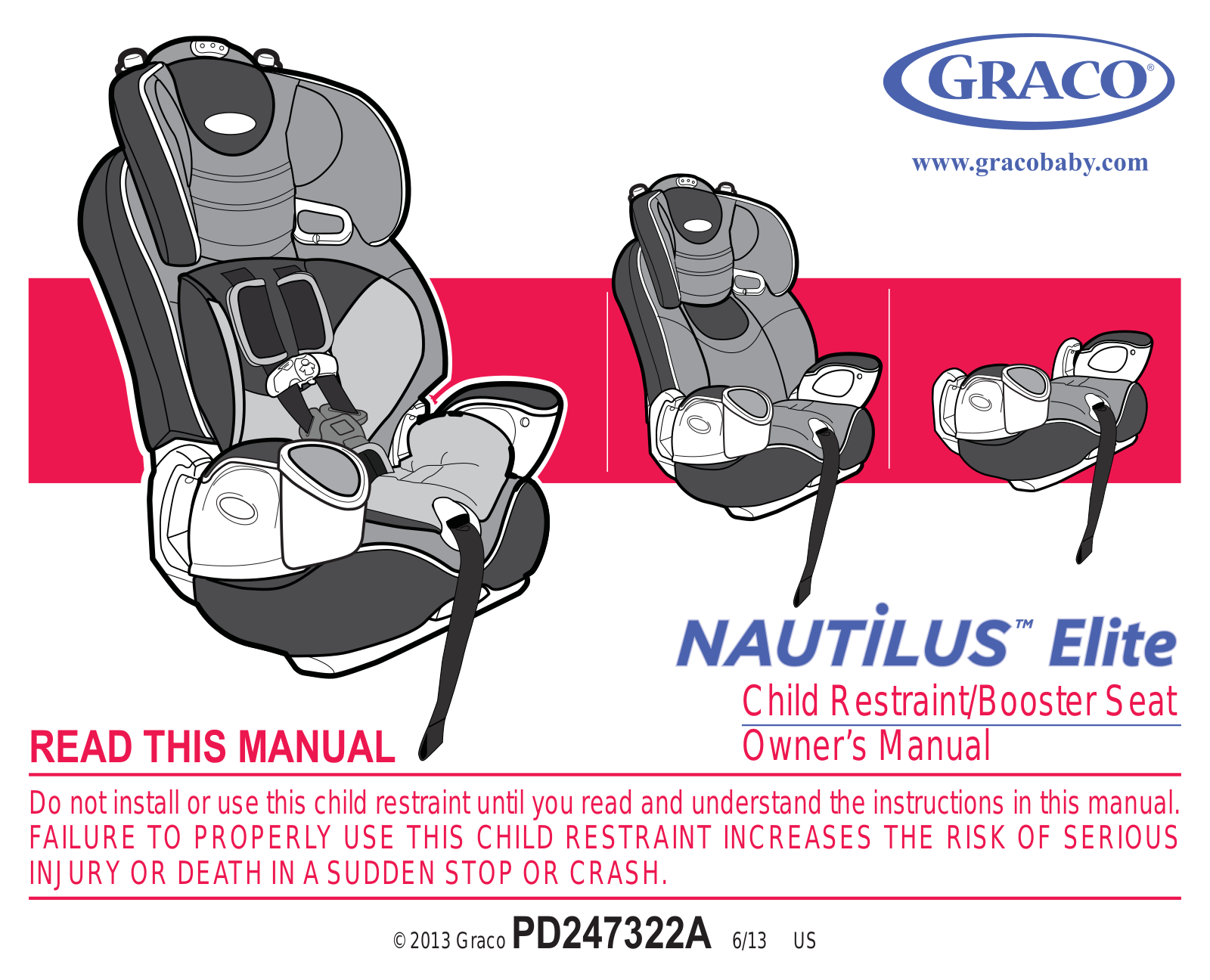 Graco PD247322A User Manual