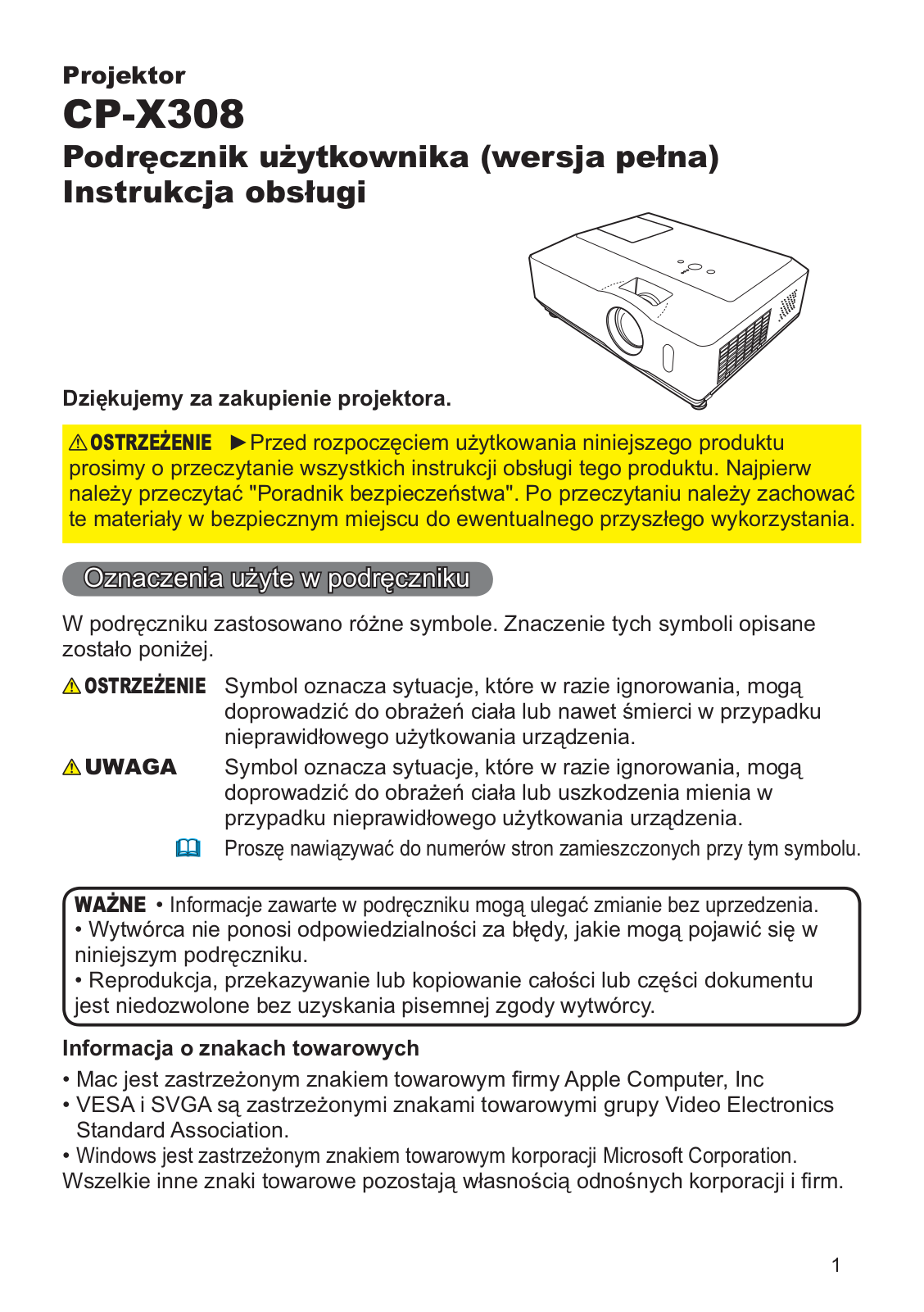 Hitachi CP-X308WF User Manual