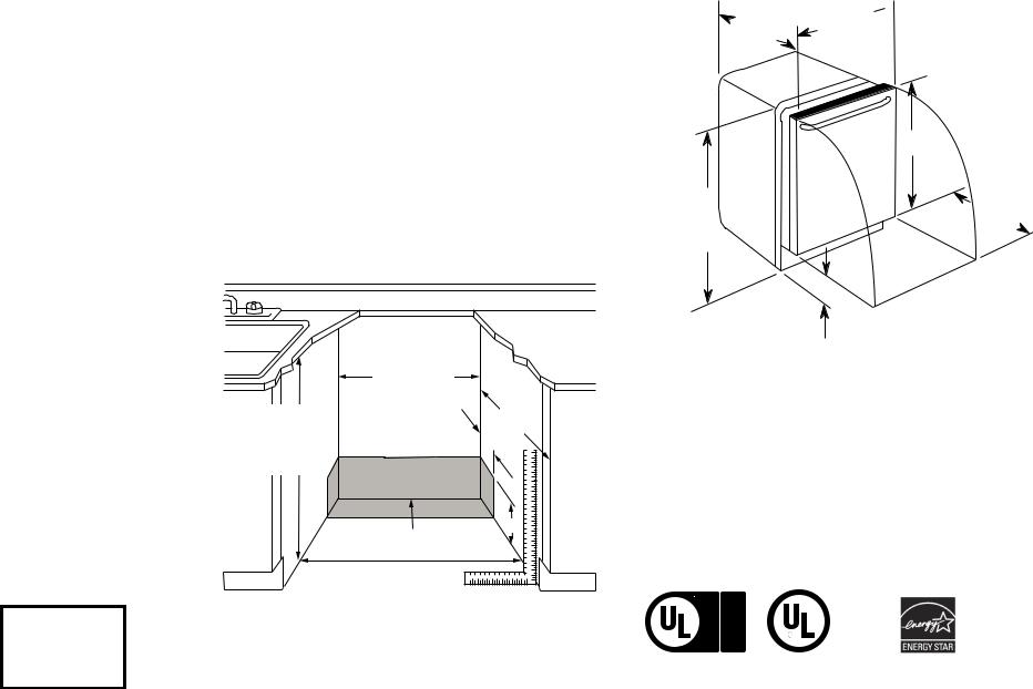 GE GDT535PSMSS Specification Sheet