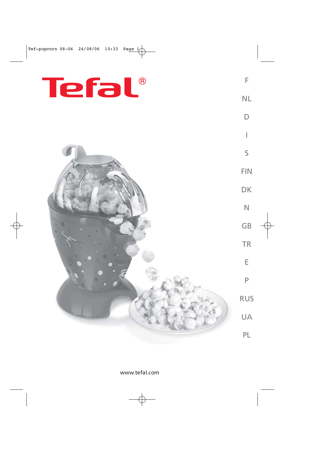 Tefal KD100 User Manual