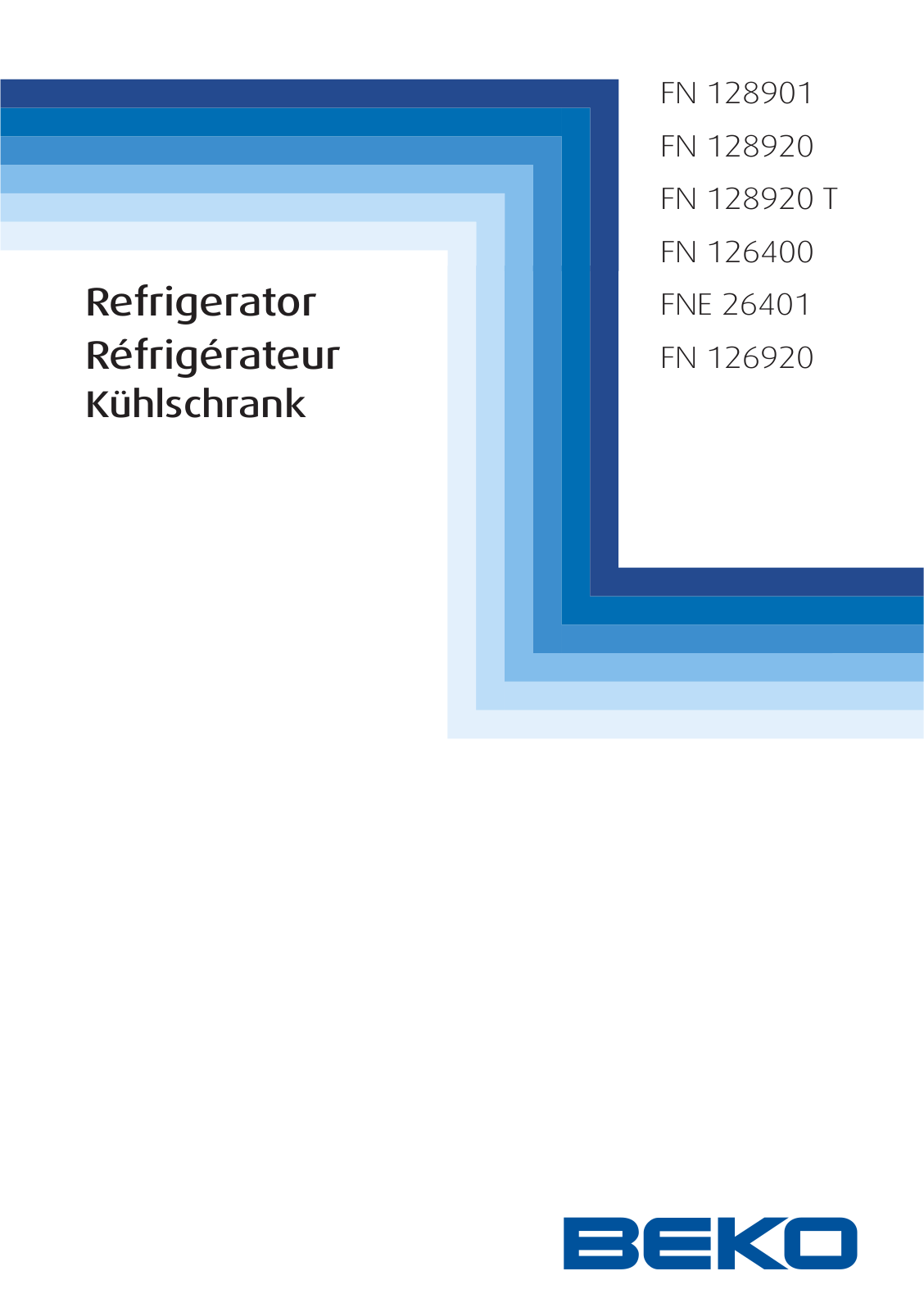 Beko FN 126920 User Manual