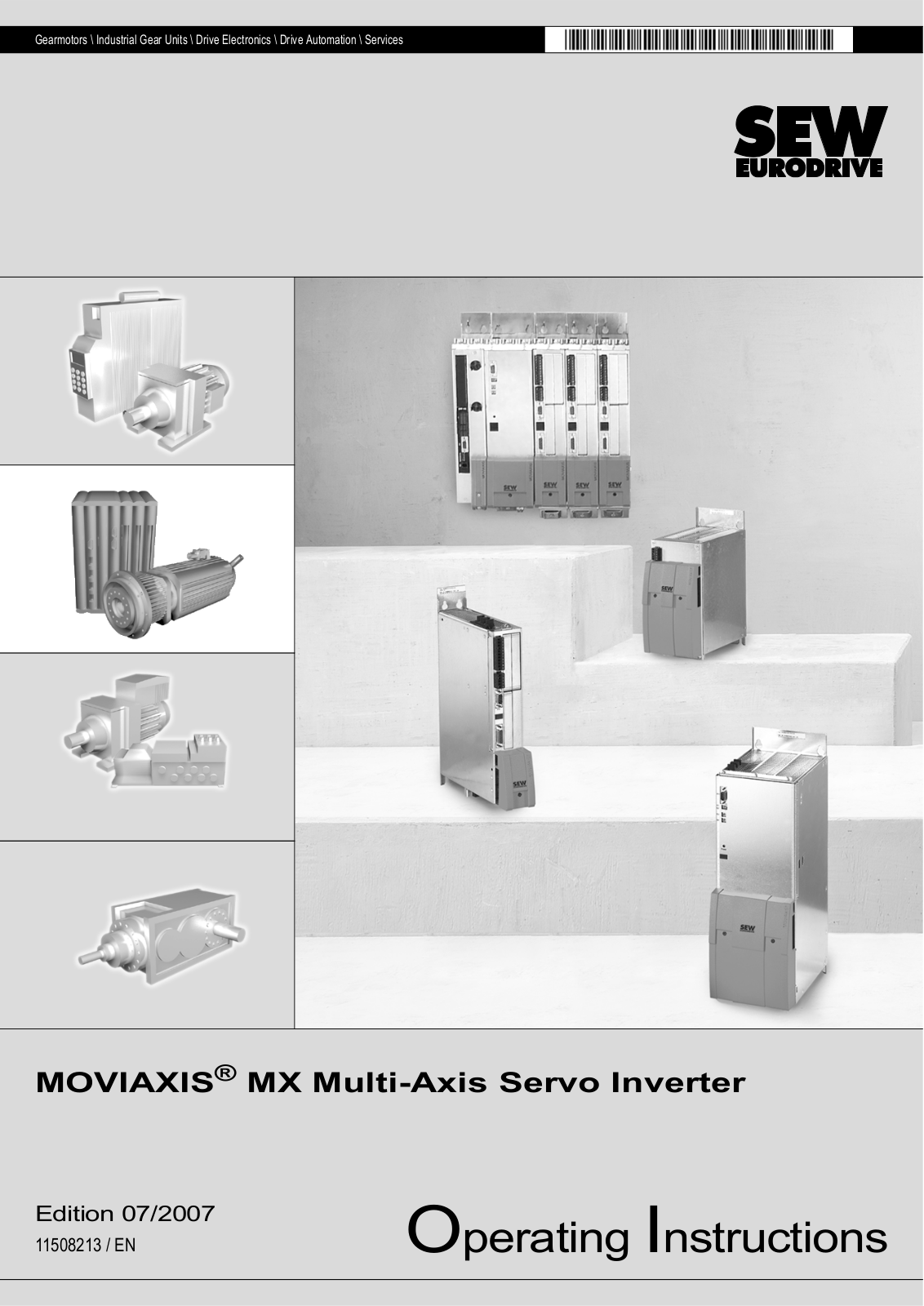 SEW MOVIAXIS MX Operating Instructions Manual