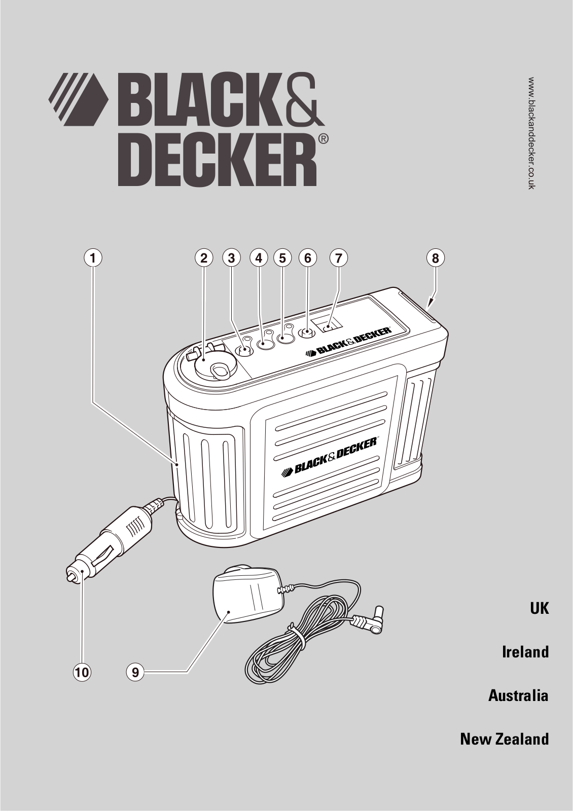 Black & Decker Bdv040 Instruction Manual