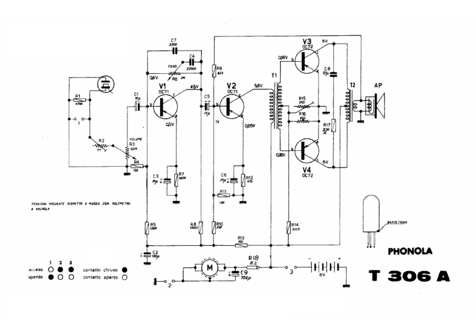 Phonola t306a schematic - ManualMachine.com