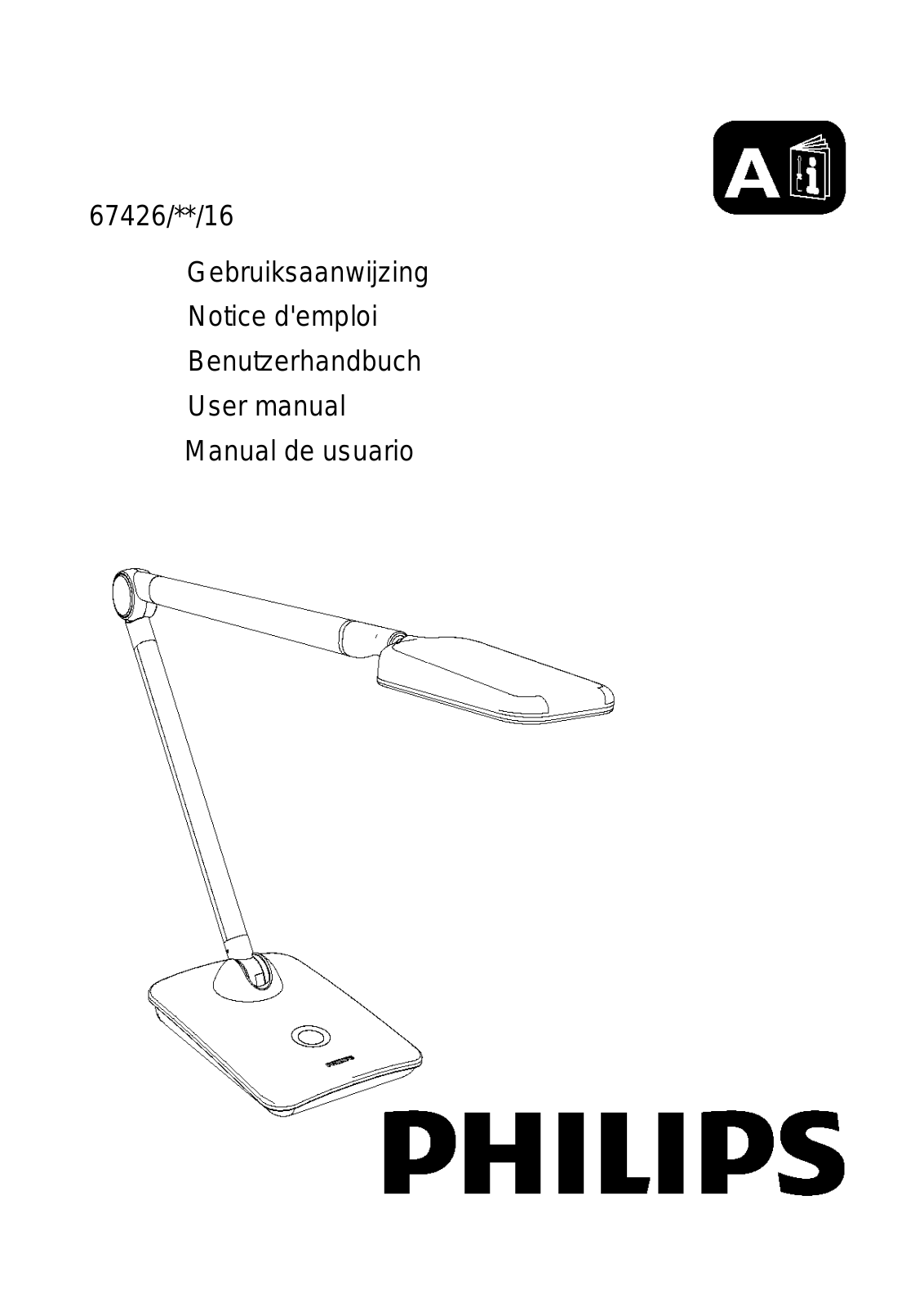 Philips Eyecare Tischleuchte User Manual