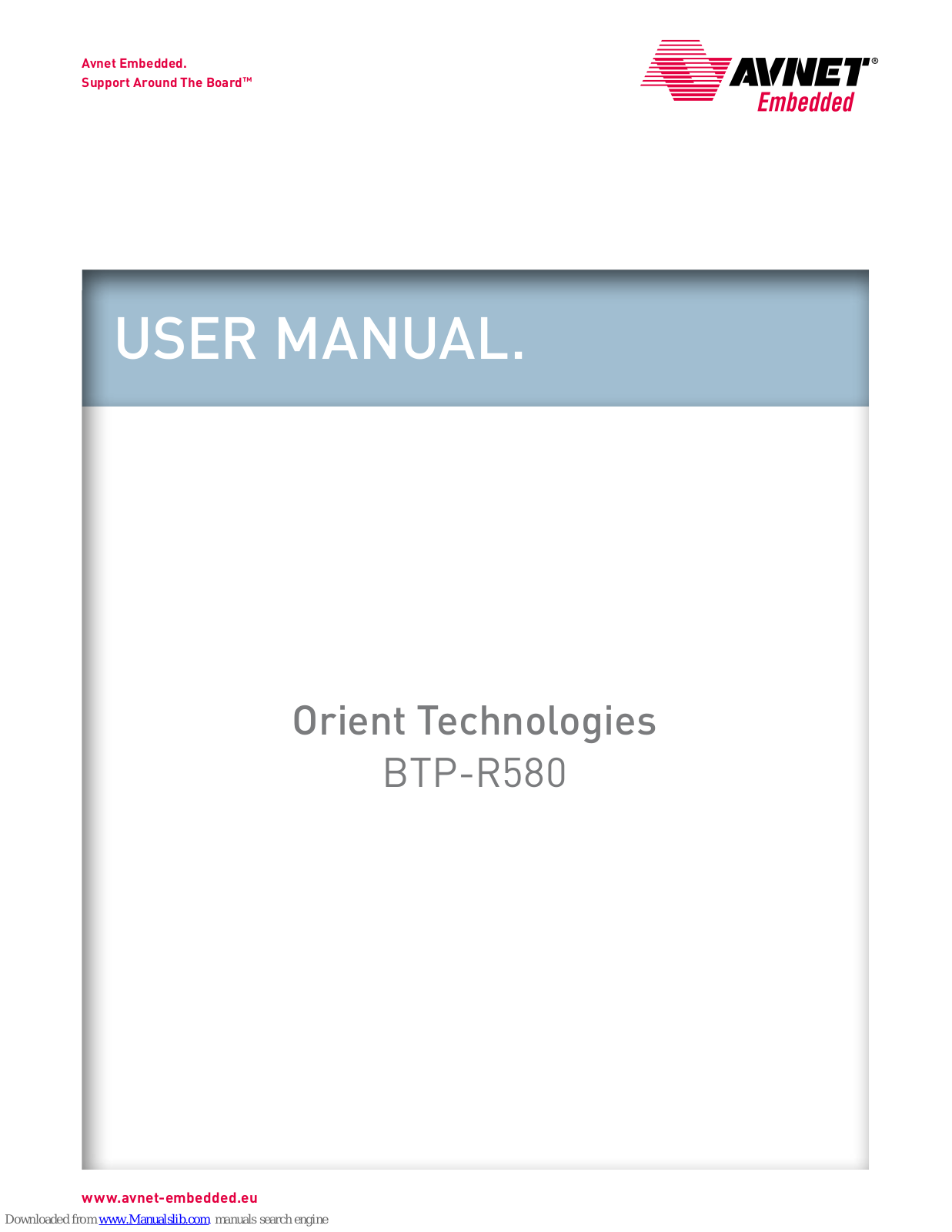 ORIENT Technologies BTP-R580 User Manual - ManualMachine.com