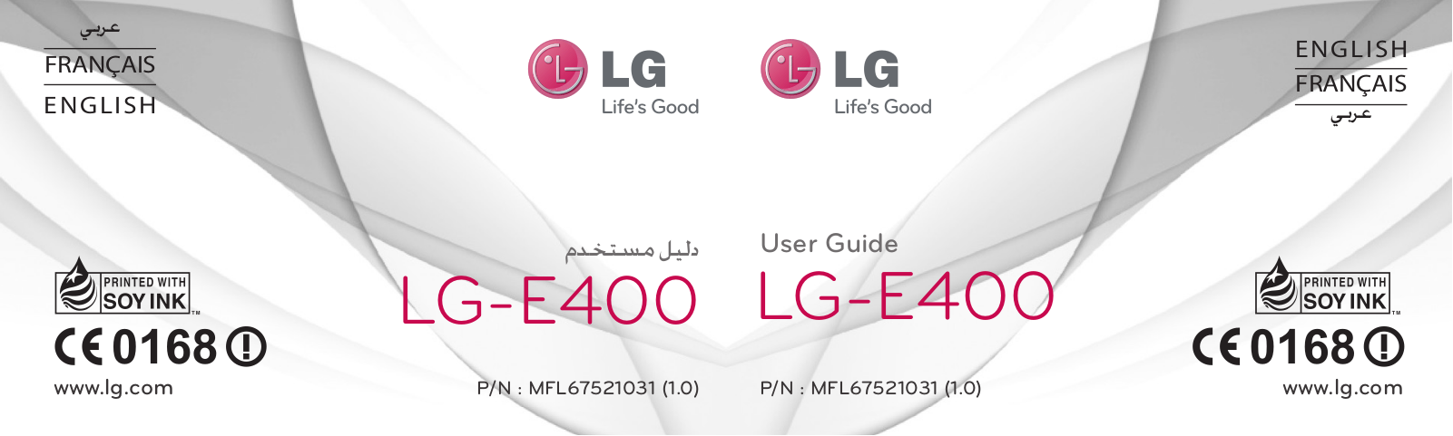 LG LGE400 Owner’s Manual