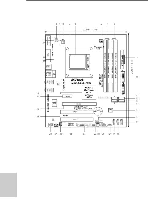 ASROCK N68-GE3 UCC User Manual