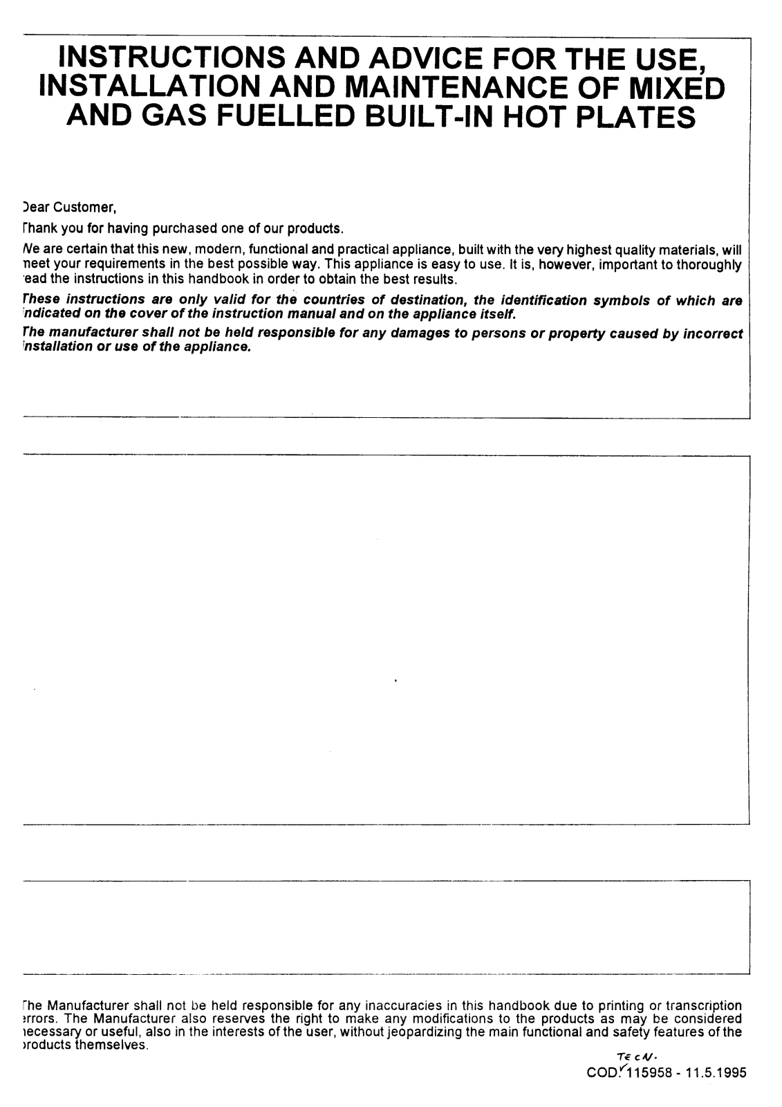 AEG-Electrolux 1E-08, 99501402, 99501312 User Manual