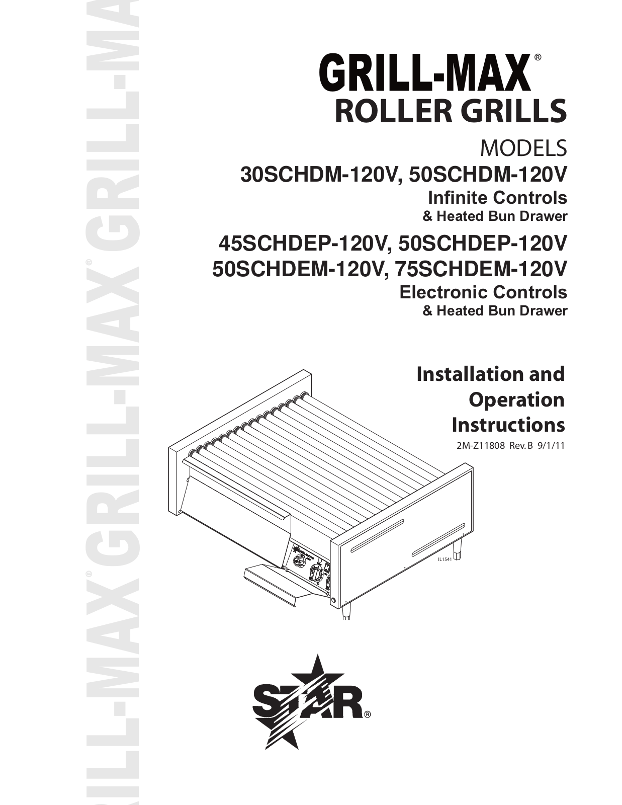 Star Manufacturing 50SCHDM, 45SCHDEP, 50SCHDEP, 50SCHDEM, 75SCHDEM Operation Manual