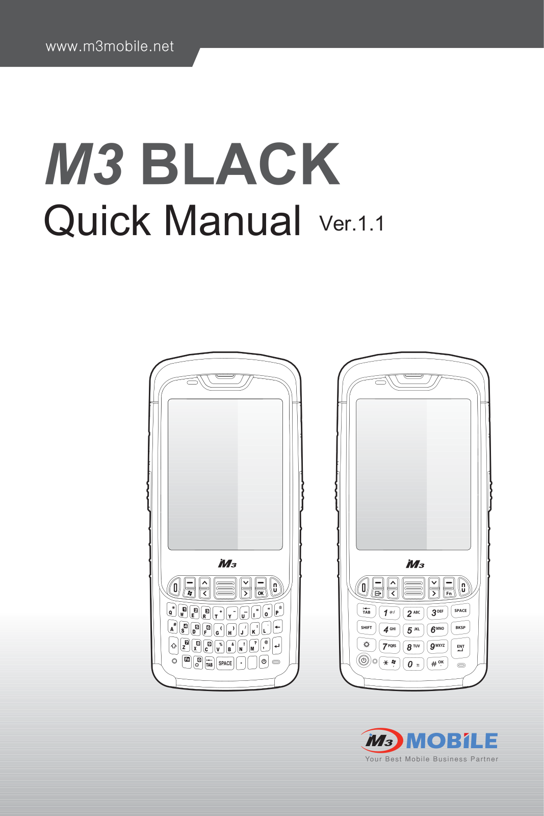 M3 Mobile Black Quick Manual