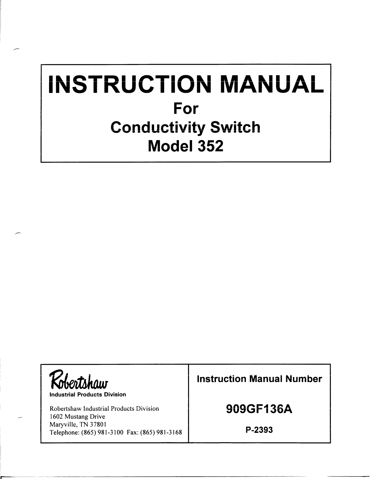 Karma 352 Installation  Manual