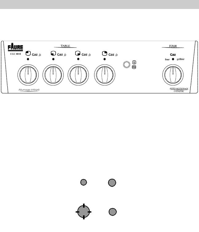 FAURE CGC4010R User Manual